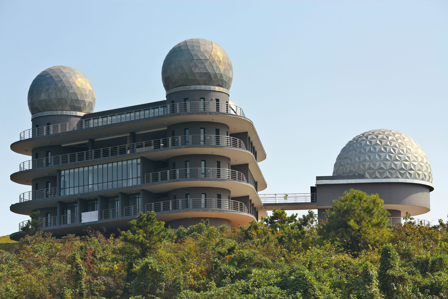 南京大学仙林国际化校区天文台 设计时间:2008年 建设单位:南京大学